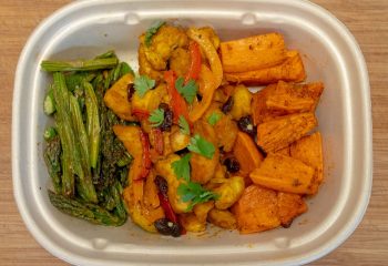 Coconut Chicken Curry Plate KETO