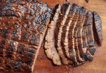 Grilled Wagyu Lime Flank Steak
