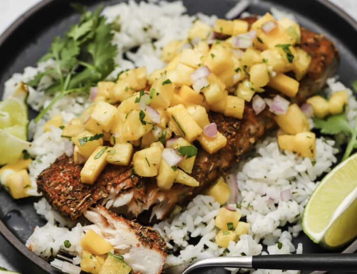 Mahi Mahi Blackened Mango Chutney