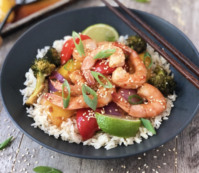 Teriyaki Shrimp Bowl Paleo