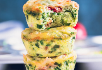 Cave Spinach and Avocado Breakfast Muffins