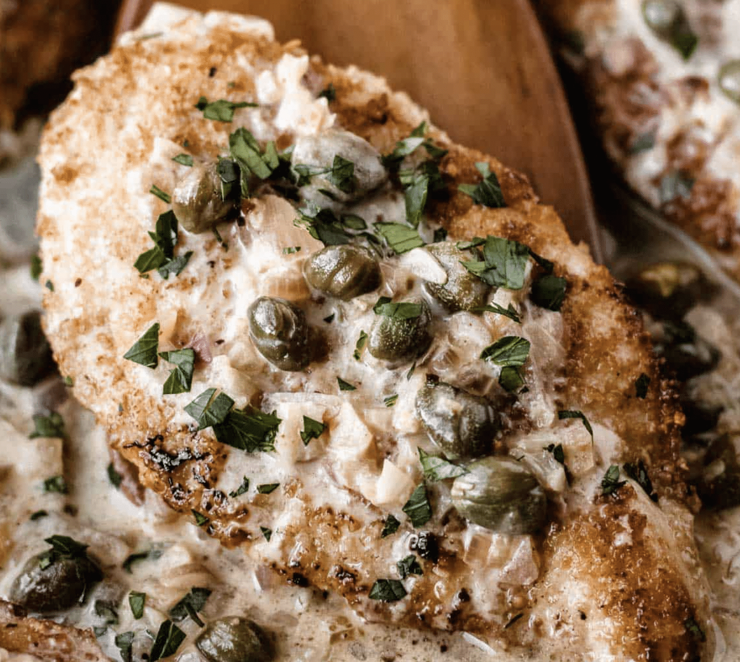 Cave Chicken Picatta