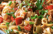 Fettuccine Jambalaya
