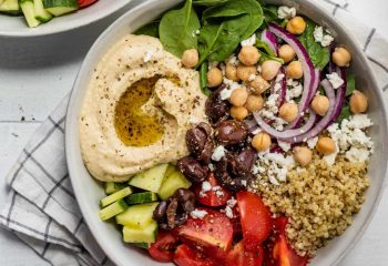 Mediterranean Hummus Bowl