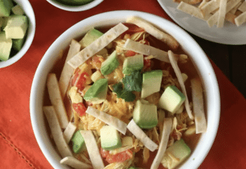 Gluten Free Chicken Tortilla Soup