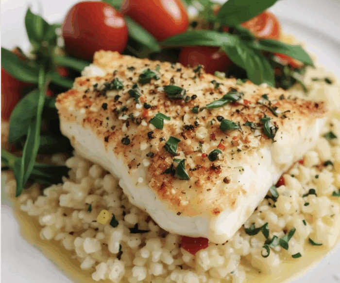 Cod Risotto