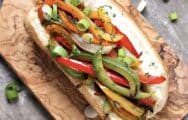 Fajita Hot Dog