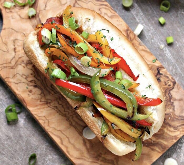 Fajita Hot Dog