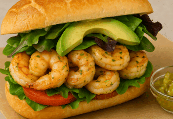 California Shrimp Po Boy