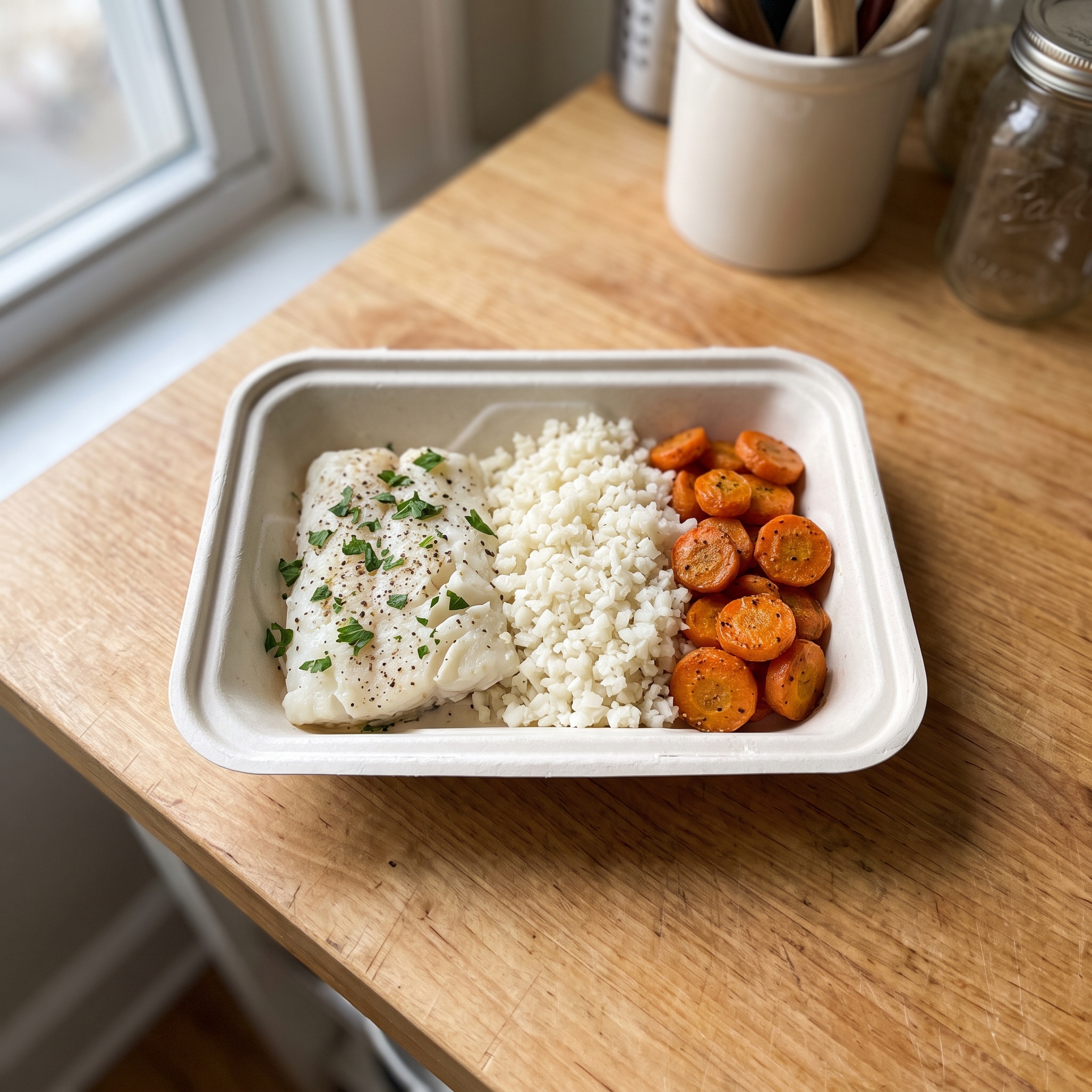 Lemon Herb Cod