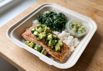 RM Salmon with Avocado-Cucumber Salsa RM Salmon with Avocado-Cucumber Salsa