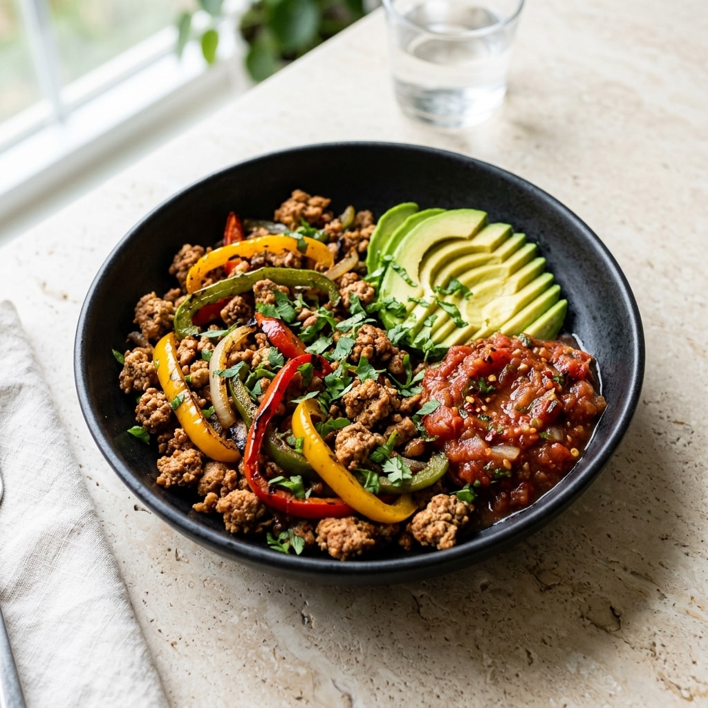 glp1 ground turkey bowl