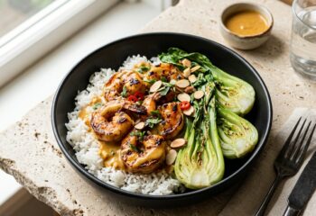 REFUEL Shrimp Satay Bowl REFUEL Shrimp Satay Bowl