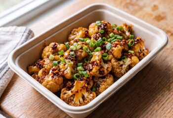 Chili Crisp Maple Cauliflower