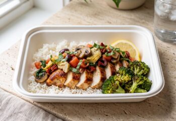 Paleo Mediterranean Chicken Plate