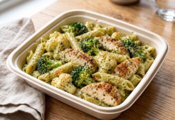 Creamy Pesto Chicken Penne